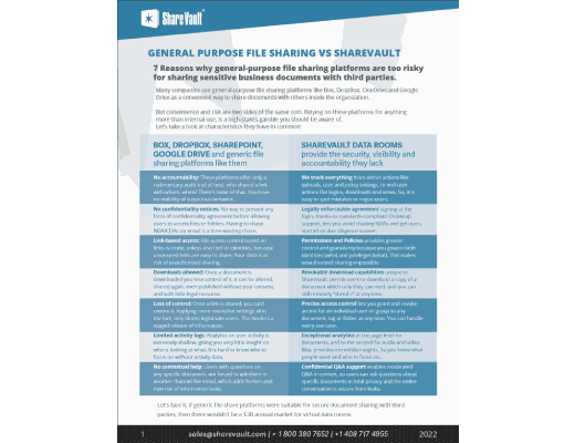 Due Diligence Checklist